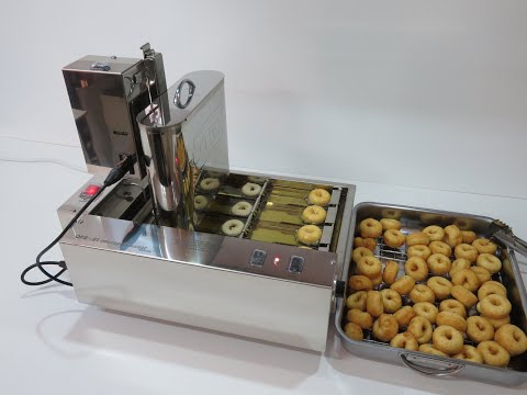 video 1, Mini machine à beignets 1,5 kW