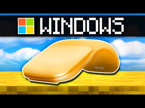Using A MICROSOFT Mouse For Bedwars!