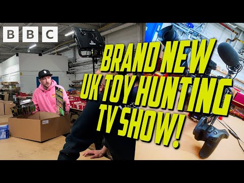 I’m Going To Be On Television! Brand New BBC Made Toy Hunting TV Show Featuring Slime House!