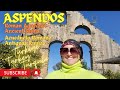 acueducto de aspendos aqueduct roman ruins ruinas romanas turkiye 4k