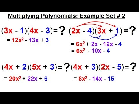 Algebra Ch 5 Polynomials 1 of 32 What is a Polynomial