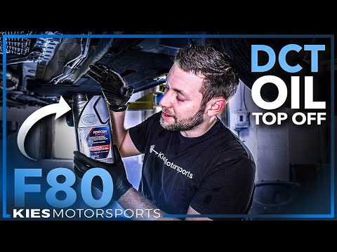 F80 M3 S55 DCT Oil Top Off Procedure (Do this after the CSF DCT Cooler Upgrade!)