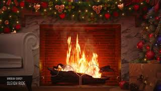 1 Hour of Christmas Music (Official Yule Log Video)