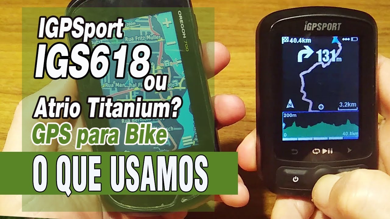 Review do GPS IGPSport IGS618 Atrio Titanium | Avaliação