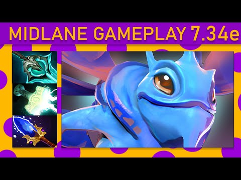⭐NothingToSay Puck 20 Kills! Mid Gameplay - Dota 2 Top MMR