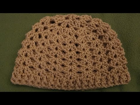The Double V Stitch Hat - Crochet Tutorial! Quick & Easy! 👍