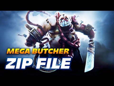 ZIP FILE PUDGE - Mega Butcher - Dota 2 Pro Gameplay [Watch & Learn]