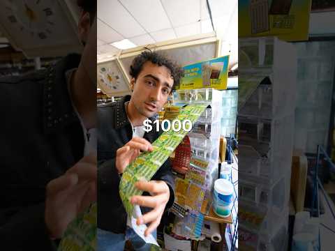 I Spent $1,000 On Lottery Tickets and WON
