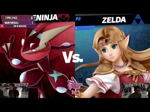 Hand of the King - NameFireBall(Greninja) VS Typo| Pace(Zelda) - W. Top 16 Qualifier