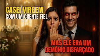 CASEI VIRGEM COM UM CRENTE FIEL, MAS ELE ERA UM DEMÔNIO DISFARÇADO!