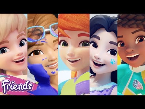 , title : 'LEGO Friends Character Spot 2018 Compilation - Meet Olivia, Andrea, Emma, Mia, Stephanie !'