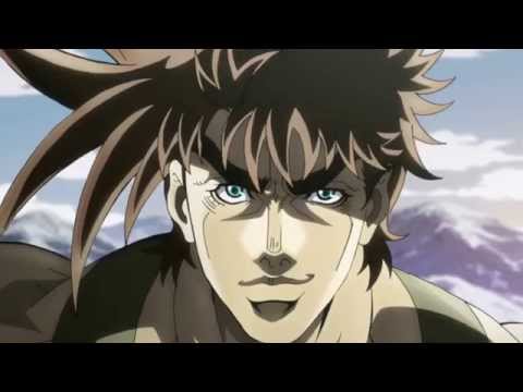 JoJo uses the Joestar Secret Technique once more (dubbed version)