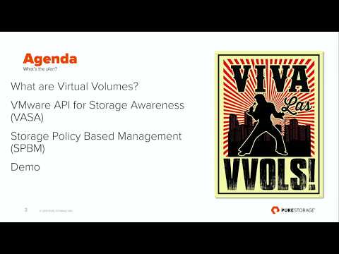 Pure Storage FlashArray VMware Virtual Volume Support with Cody Hosterman