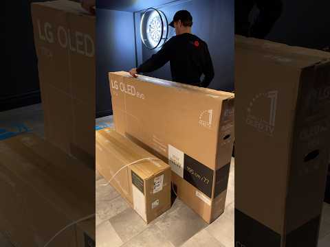 LG C4 77” inch OLED evo 4K HDR TV (2024) & Soundbar. Wall Mounting & Hidden Cables. #LG #OLED #TV