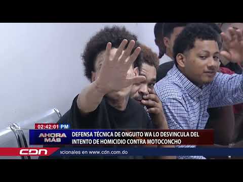 Defensa Técnica de Onguito Wa lo desvincula del intento de homicidio contra motoconcho
