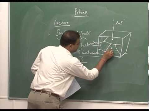 Mod-01 Lec-26 Crevice corrosion, Pitting corrosion