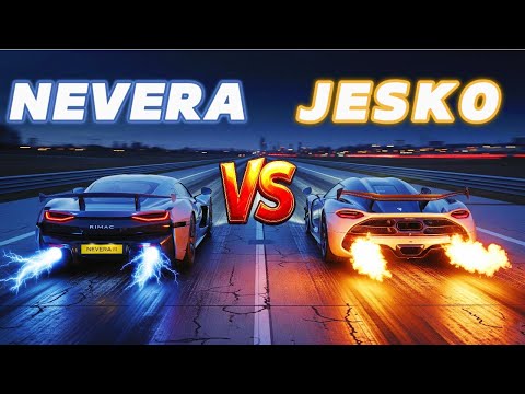RIMAC NEVERA R vs KOENIGSEGG JESKO ABSOLUT: The Ultimate Hypercar Verdict!