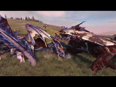 19 Varghulf VS 19 Stardragon - Total War: Warhammer 2