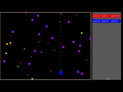 Pygame: First concept of Top down shooter game #11