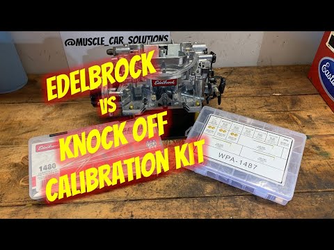 Chinese Calibration Kit VS Edelbrock - is the price worth it?