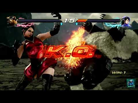 Tekken 7 Kuma vs Zafina