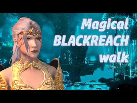 Magical Walk across Blackreach (Skyrim) - Relaxing Ambient Atmosphere - full HD