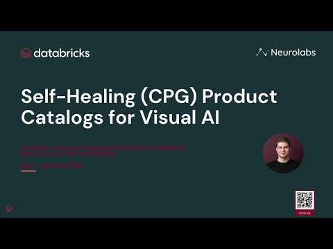 Watch: Self-Healing Product Catalogs: Drift-Aware Computer Vision for Retail & CPG on Databricks