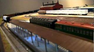 preview picture of video 'Model Railway HO-Gauge  [Freight  Train]'