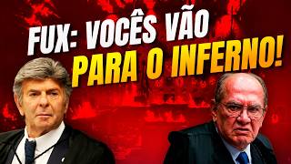 Fux LAVA A ALMA e ALERTA colegas no STF: “vocês vão para o inferno!”
