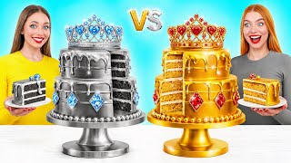 Cake Decorating Challenge | Gold vs Silver by Multi DO Challenge