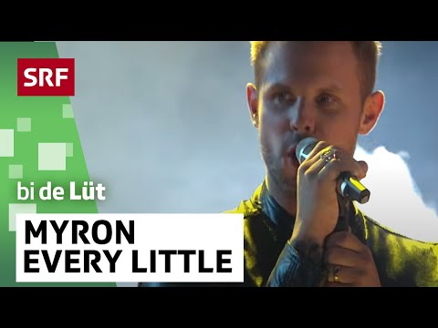 Myron: Every Little | SRF bi de Lüt – live | SRF Musik