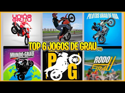 TOP 6 JOGOS DE GRAU DE MOTO PARA CELULARES PARTE 1🔥