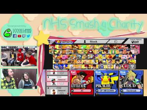 NHS Monthly #9: Zyth/Joecool (Mii Brawler/Little Mac) vs GP|Nero/Daybreak (Pika/Cloud)