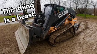 First Time Using The Case Minotaur DL550 - Excavation at the Youtube Yacht