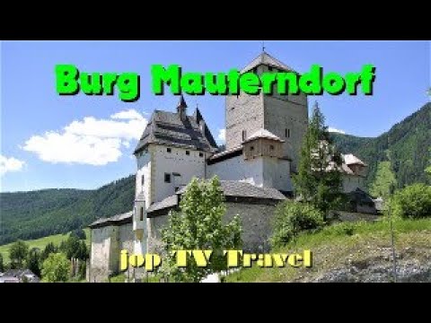 Besichtigung der mittelalterlichen Burg Mauterndorf im Lungau (Salzburg) Österreich 2021