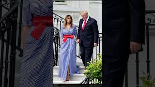 God bless this amazing couple. President Donald Trump & First Lady Melania #shorts #melania #trump 
