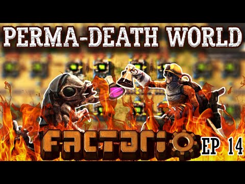 Getting Sidetracked | FACTORIO: PERMA-DEATHWORLD - Ep 14