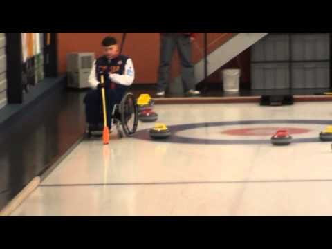 World Wheelchair curling Ch-ship 2011 Rus-Sco game1. 7-8end.avi