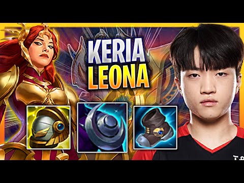 LEARN HOW TO PLAY LEONA SUPPORT LIKE A PRO! | T1 Keria Plays Leona Support vs Maokai!  Season 2023