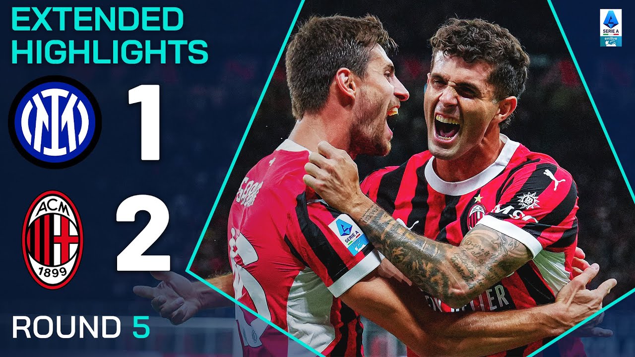 INTER-MILAN 1-2 | EXTENDED HIGHLIGHTS | SERIE A 2024/25