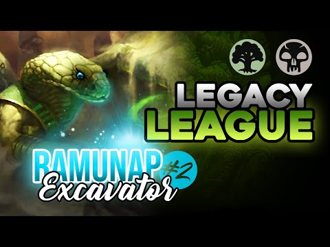 MTGO - Legacy League w/ Reclaimer Elves! - ft. Ramunap Excavator Part II - 2021.12.18
