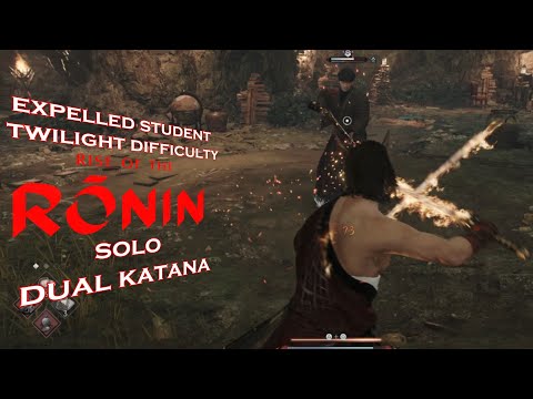 Rise of the Ronin - Expelled Student - solo (Dual Katana) Twilight difficulty Ps5