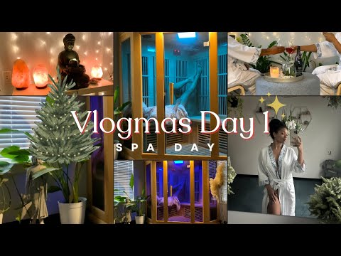 VLOGMAS 2023 DAY 1 | Self Care Spa Day | Day of Relaxation