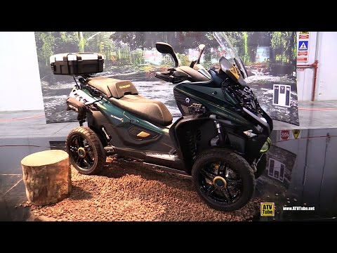2015 Quadro Adventure - Quad Vehicle - Walkaround - 2014 EICMA Milan Motorcycle Exhibition