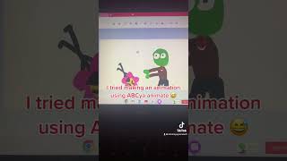 Trying to make a good animation using ABCya animate,