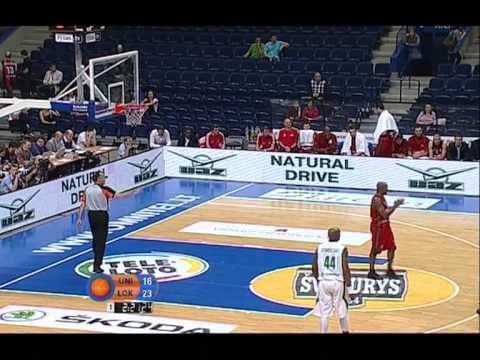 Final Four 2012: 2nd Semifinal. UNICS - Lokomotiv-Kuban. Part 1