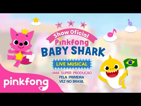 [Musical] Pinkfong Baby e Shark em Brasil!🇧🇷 | Bebê Tubarão | Pinkfong Canções para crianças