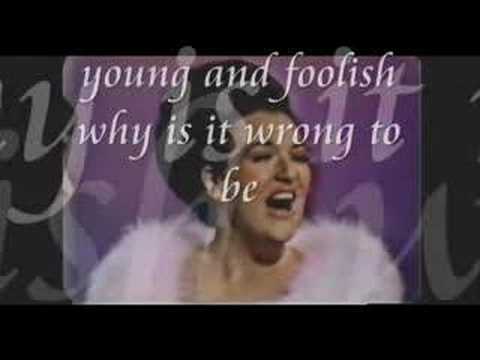 Morgana King sings "When The World Was Young"....