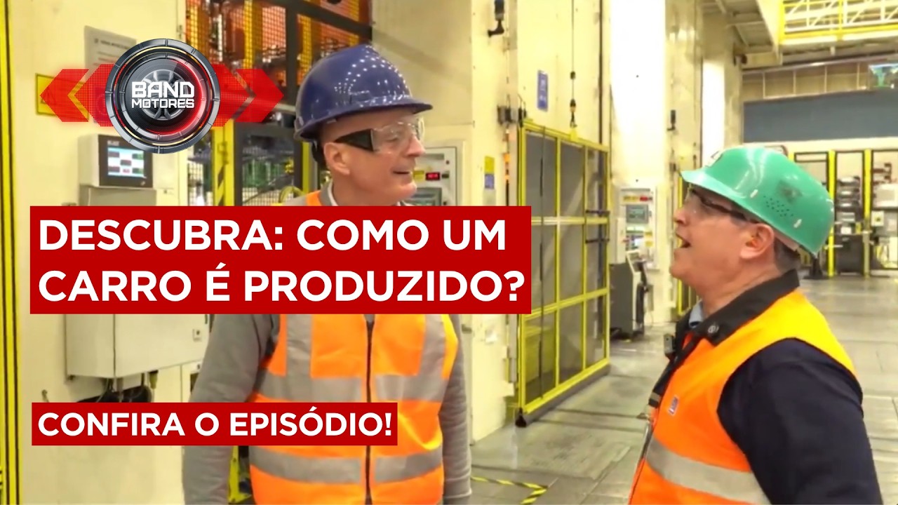 DESCUBRA: Como um carro é produzido?