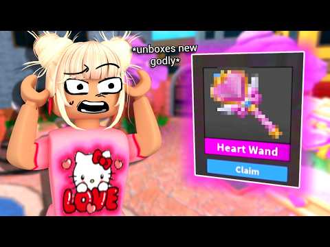 MY LUCK IS INSANE 😭 (mm2 valentines update)